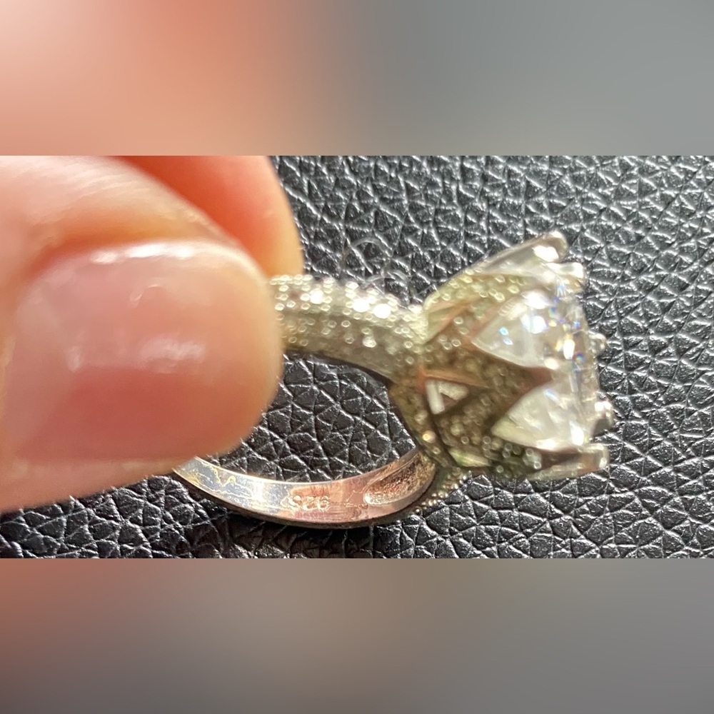 925 Silver Crown Ring - image 5